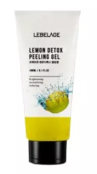 Отшелушивающий гель для умывания с экстрактом лимона Lebelage Lebelage