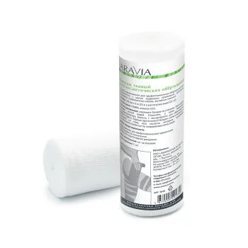 Тканый бандаж для косметических обертываний 14 см*10 м Aravia