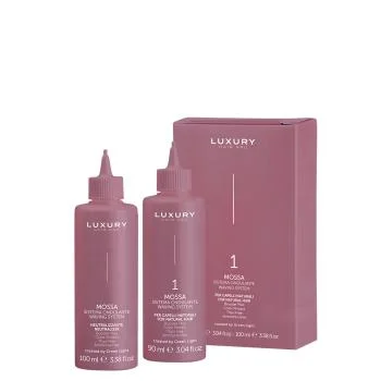 Завивочная композиция №1 для натуральных волос Mossa Waving System For Natural Hair Green Light