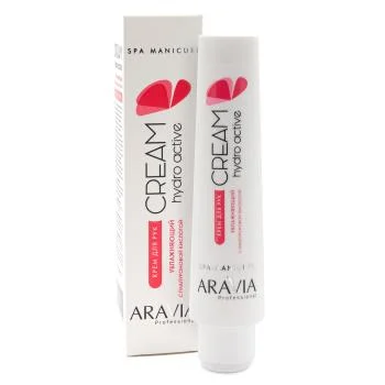 Крем для рук увлажняющий с гиалуроновой кислотой Hydro Active Aravia 100 мл