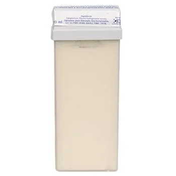 Кассета с воском для тела - Белый - с маслом карите - для очень чувствительной кожи и жестких коротких волос Beauty Image