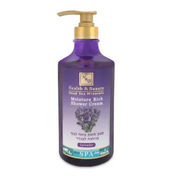 Увлажняющее крем-мыло для душа Лаванда Health &amp; Beauty 780 мл