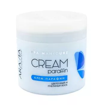 Крем-парафин Цветочный нектар с цветочным и пчелиным воском (300 мл) Aravia