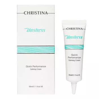 Успокаивающий крем быстрого действия Unstress Quick Performance Calming Cream Christina