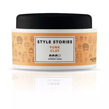 Глиняная паста сильной фиксации для эффекта матовых волос Style Stories Funk Clay Alfaparf Milano