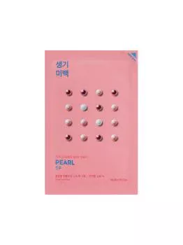 Осветляющая тканевая маска с жемчугом Pure Essence Mask Sheet Pearl Holika Holika 23 мл