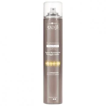 Фиксирующий лак, придающий блеск, cредней фиксации Inimitable Style Illuminating Medium Spray Hair Company Professional 500 мл