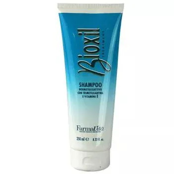 Дерматологический шампунь против выпадения с экстрактами трав Shampoo Bioxil FarmaVita