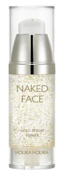 Праймер-сыворотка для сияния кожи Naked Face Gold Primer Holika Holika