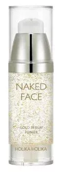 Праймер-сыворотка для сияния кожи Naked Face Gold Primer Holika Holika