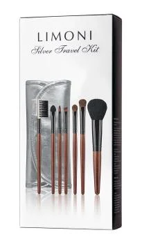 Набор кистей из 7 предметов с чехлом Silver Traver Kit Limoni 1 шт