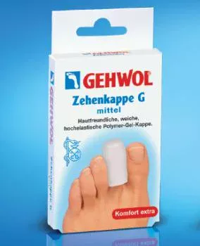 Высокоэластичные гель-колпачки мини Zehenkappe G Gehwol 2 шт