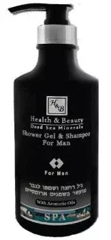 Шампунь-гель для душа для мужчин Health & Beauty