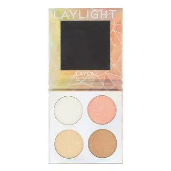 Палитра из 4 хайлайтеров Palette Laylight Layla Cosmetics 1 шт