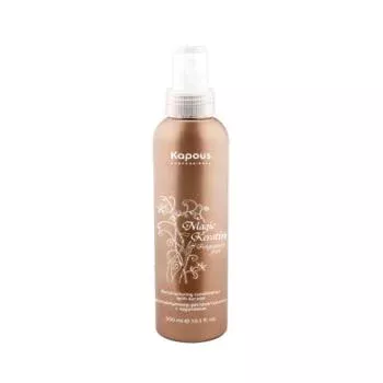 Кондиционер для восстановления и реструктуризации волос с кератином Magic Keratin Kapous 300 мл