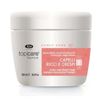 Разглаж. маска для вьющихся волос Тор Care Repair Elasticising Mask Curly and Frizzy Hair Lisap Milano