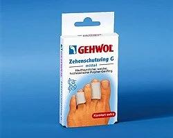 Гель-кольцо G малое Zehenschutzring G Gehwol 2 шт Гель-кольцо G малое Zehenschutzring G Gehwol 2 шт