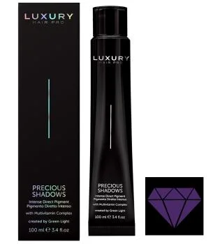 Интенсивный прямой пигмент Драгоценные оттенки Аметист Precious Shadows Amethyst Green Light