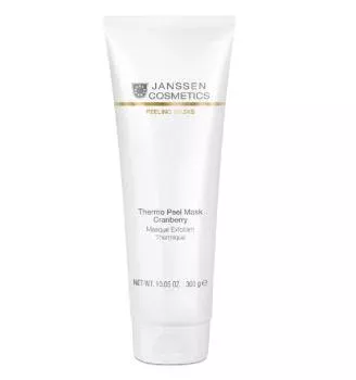 Кремовая термомаска-эксфолиант Клюква Thermo Peel Mask Cranberry Janssen Cosmetics 300 г