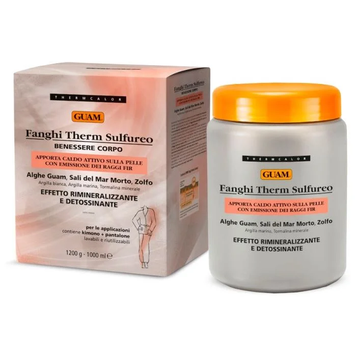 Маска-детокс для тела термоактивная с серой и морскими водорослями