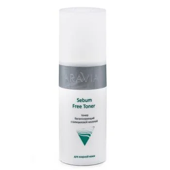 Тонер с салициловой кислотой Sebum Free Toner Aravia