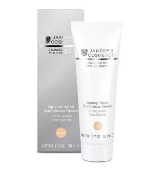 Дневной крем Оптимал Комплекс SPF 10 с легким тонирующим эффектом Optimal Tinted Complexion Janssen Cosmetics 50 мл