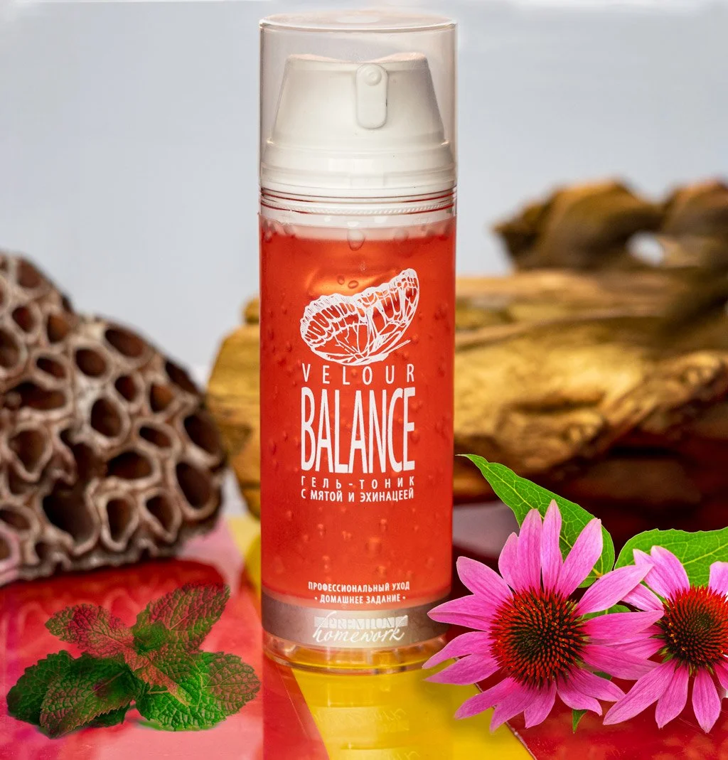 Гель-тоник с мятой и эхинацеей Velour Balance