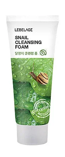 Пенка для умывания с муцином улитки Lebelage