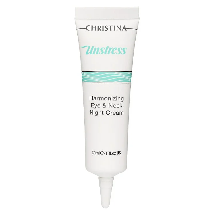 Гармонизирующий ночной крем для кожи век и шеи Unstress Harmonizing Night Cream