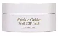 Омолаживающие патчи с улиточным муцином и EGF Wrinkle Golden Snail EGF Patch The Skin House
