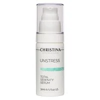 Успокаивающая сыворотка Unstress: Total Serenity Serum Christina