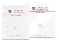 Альгинатная anti-age успокаивающая маска с алоэ вера и спирулиной Aloe De-Stress Janssen Cosmetics