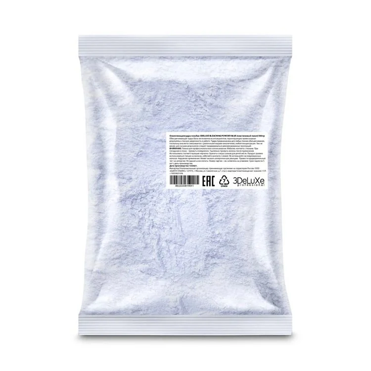 Осветляющая пудра голубая Bleaching Powder Blue (пластиковый пакет)