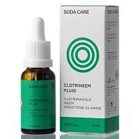 Флюид для ногтей с клотримазолом Clotrineem-Fluid Suda