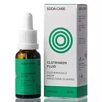 Флюид для ногтей с клотримазолом Clotrineem-Fluid Suda
