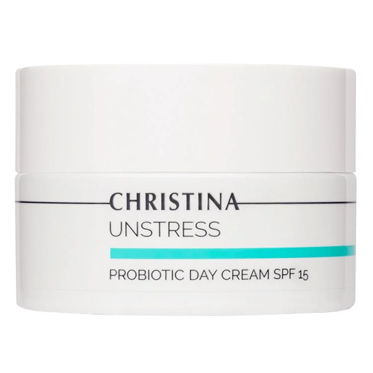 Дневной крем с пробиотическим действием Unstress Probiotic Day Cream SPF 15