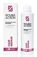 Восстанавливающий мусс Double Action Reconstruction Mousse Hair Company Professional