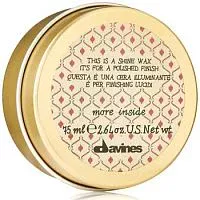 Воск-блеск для глянцевого финиша More Inside Shine Wax Davines