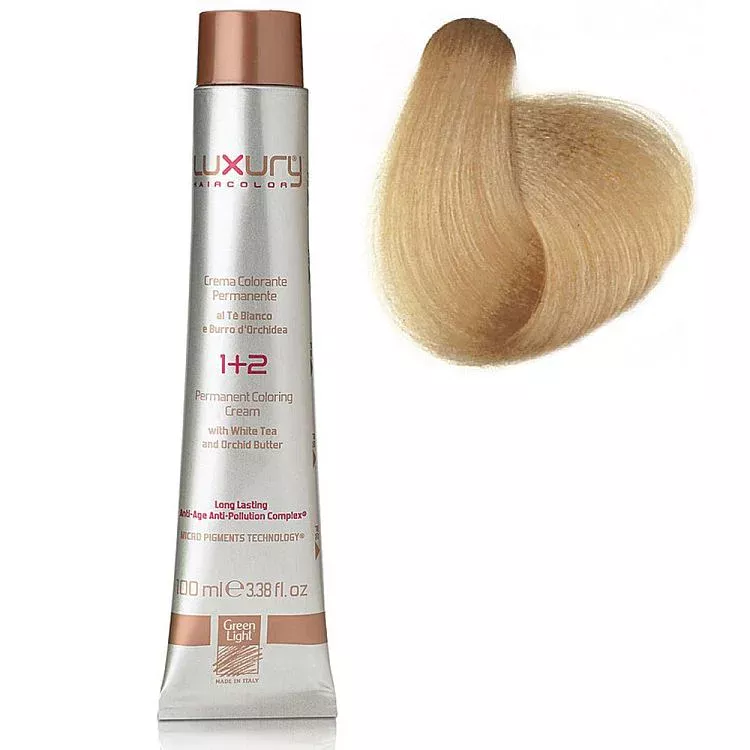 Стойкая крем-краска Платиновый блондин 10.0 Luxury Hair Color Platinum Blond 10.0