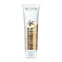 Шампунь-кондиционер для золотистых блондированных оттенков Shampoo&Conditioner Golden Blondes Revlon