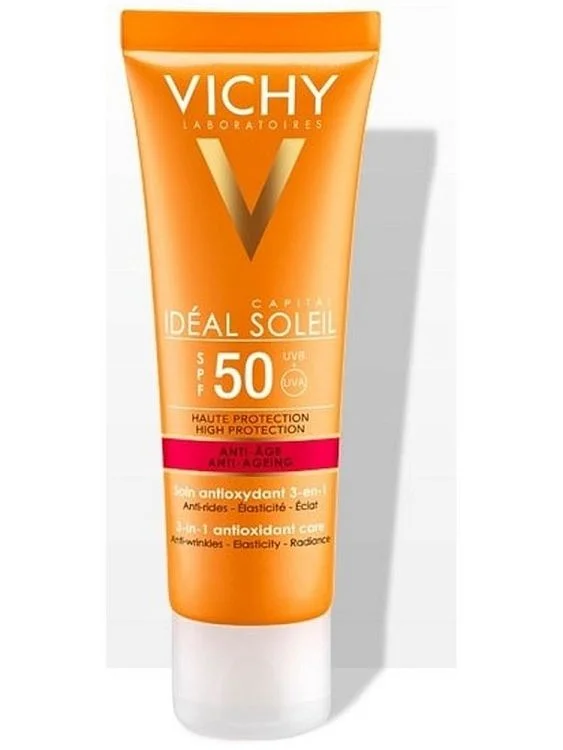 Анти-возрастной крем 3 в 1 SPF 50+