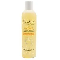 Молочко с маслом миндаля и жожоба Almond Вath для мацерации рук Aravia