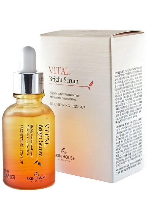 Витаминизированная осветляющия ампульная сыворотка Vital Bright The Skin House