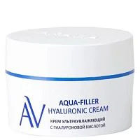 Крем ультраувлажняющий с гиалуроновой кислотой Aqua-Filler Hyaluronic Cream Aravia
