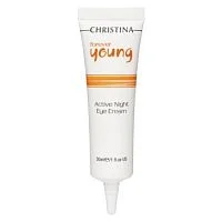 Ночной крем для глаз Суперактив Forever Young Active Night Eye Cream Christina