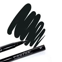 Черный фломастер-подводка для глаз Nib liquid eye liner Provoc