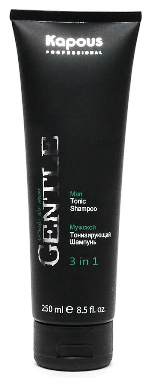 Мужской тонизирующий шампунь 3 в 1 Gentlemen (250 мл)