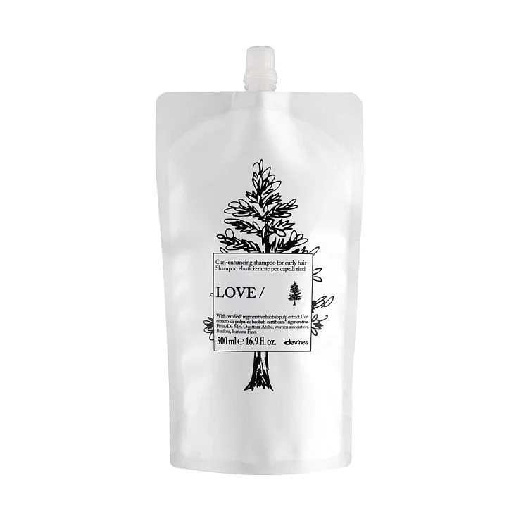Шампунь для кудрявых и вьющихся волос Love Curl Shampoo Рефил