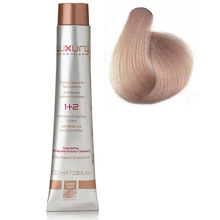Стойкая крем-краска Эктремальный фиолетовый блондин 11.2 Luxury Hair Color Extreme Irise' Blond 11.2