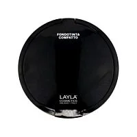 Пудровая основа компактная для лица Top Cover Compact Foundation Layla Cosmetics